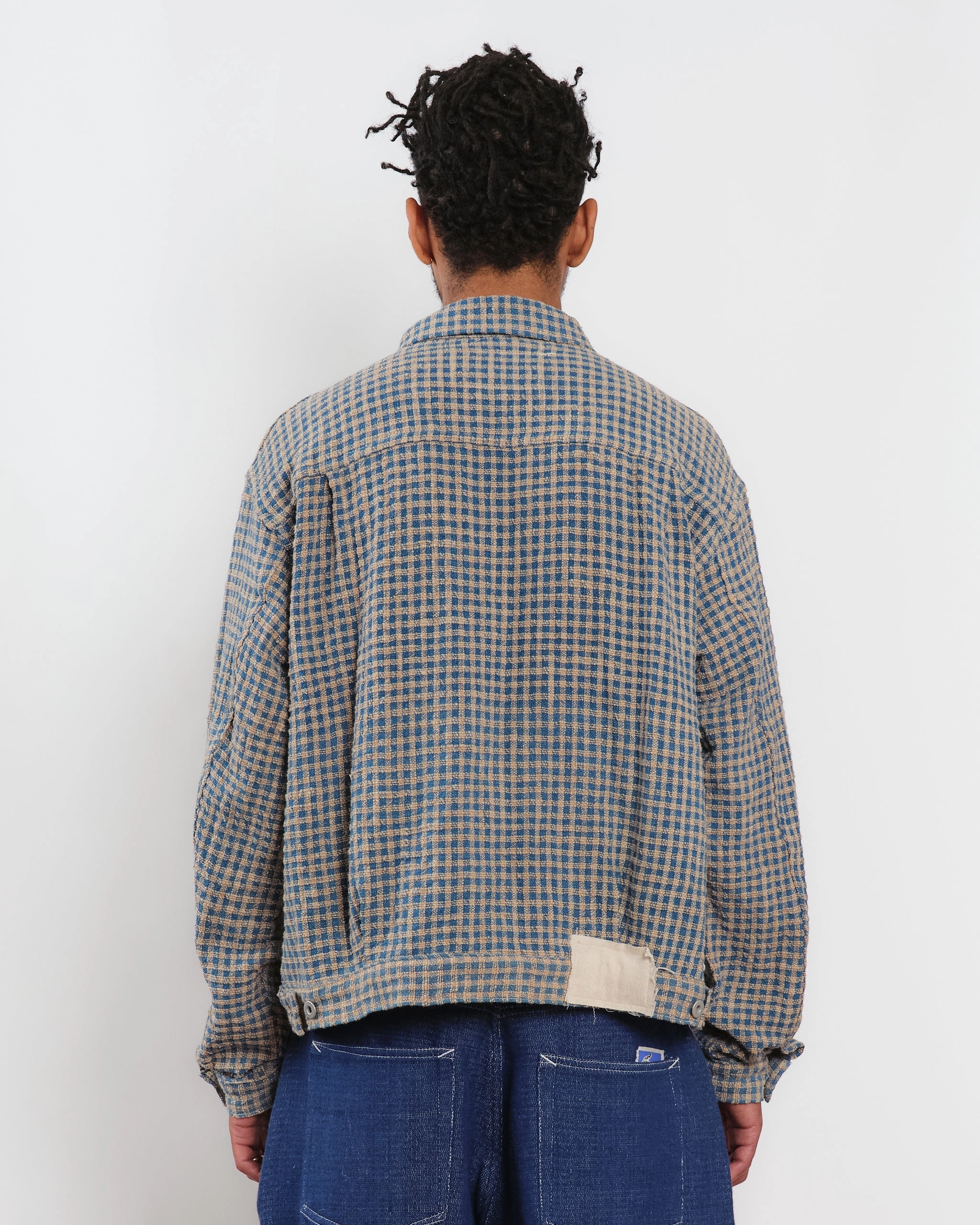 Tuesday Jacket - Wobbly Waffle Light Attitude Smooth Lines