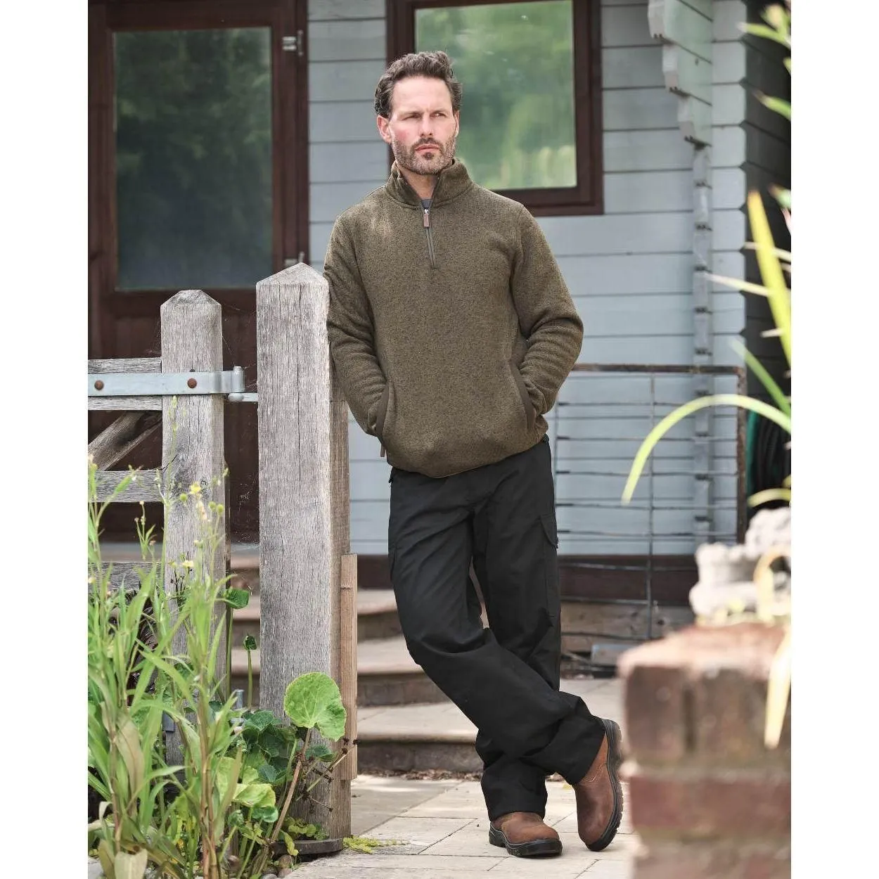 Tuffstuff Fortress Easton Zip Sweater