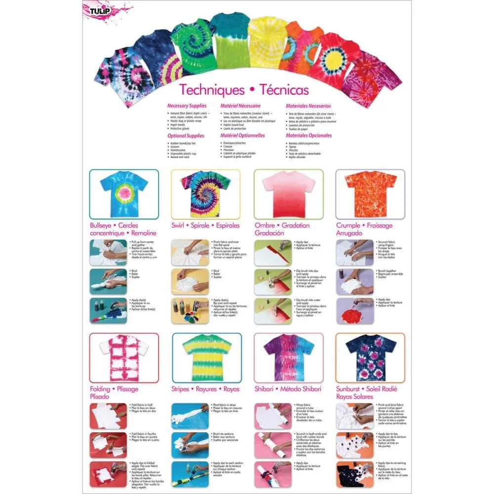 Tulip One Step Tie-Dye Kit - 18 Colours