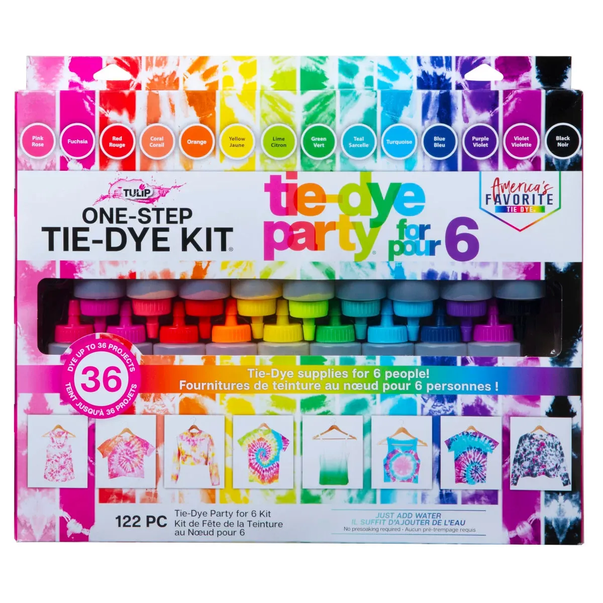 Tulip One Step Tie-Dye Kit - 18 Colours