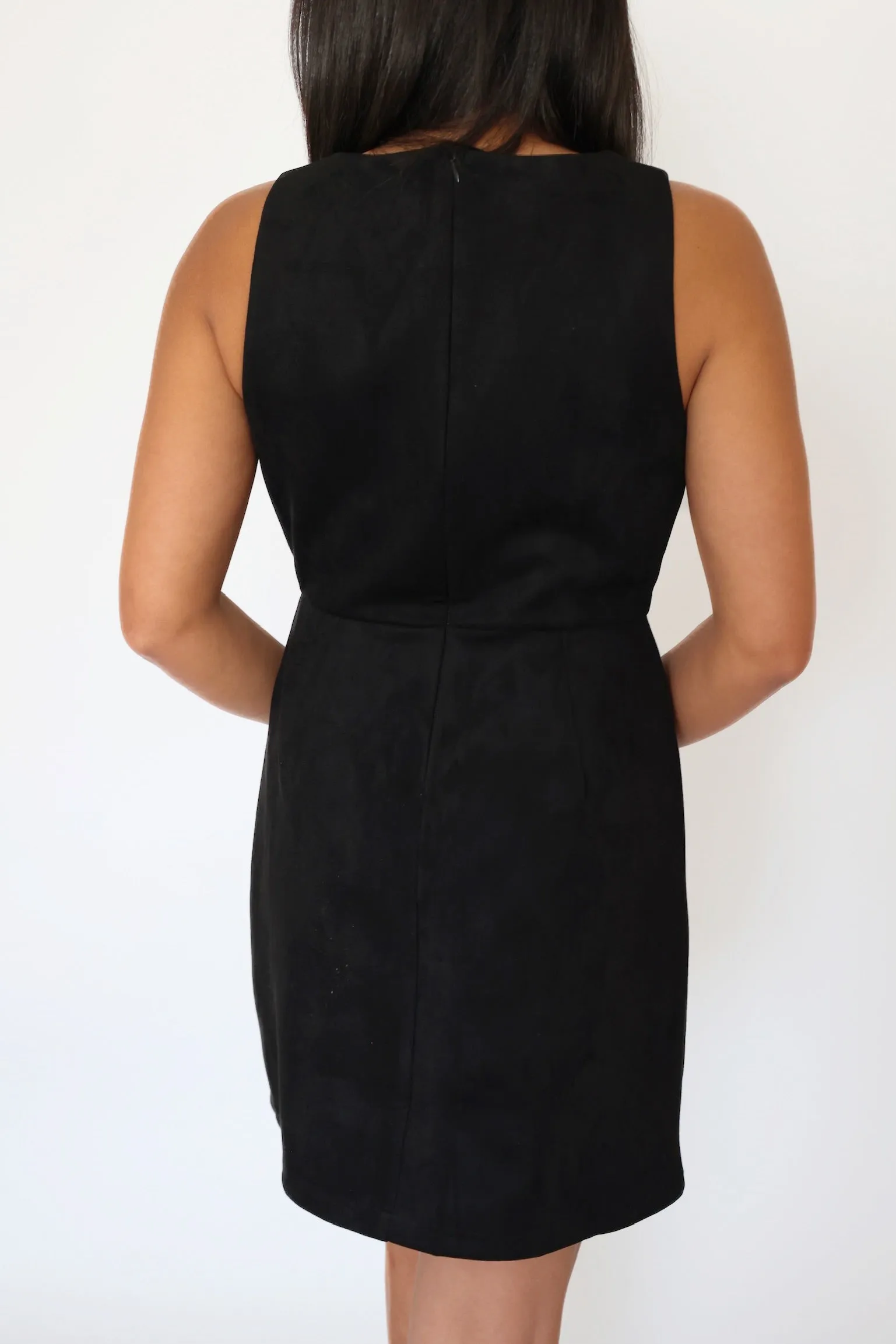 Tuscany Faux Suede Mini Dress (FINAL SALE) Cool Finish