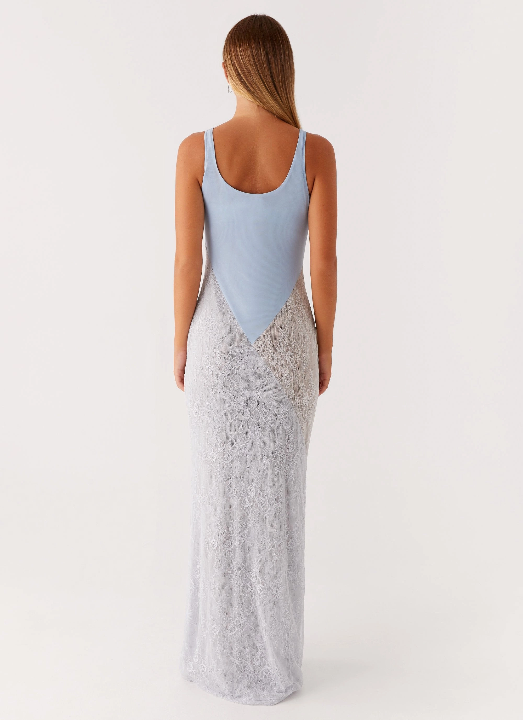 Twilight Dreams Maxi Dress - Blue Soft Outfit Smart and Chic