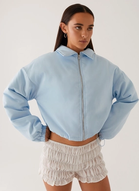 Storm Ready Gear Baltimore Bomber Jacket - Pale Blue