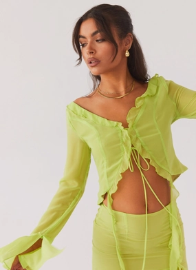 My Favourite Part Blouse - Fern Packable Construction