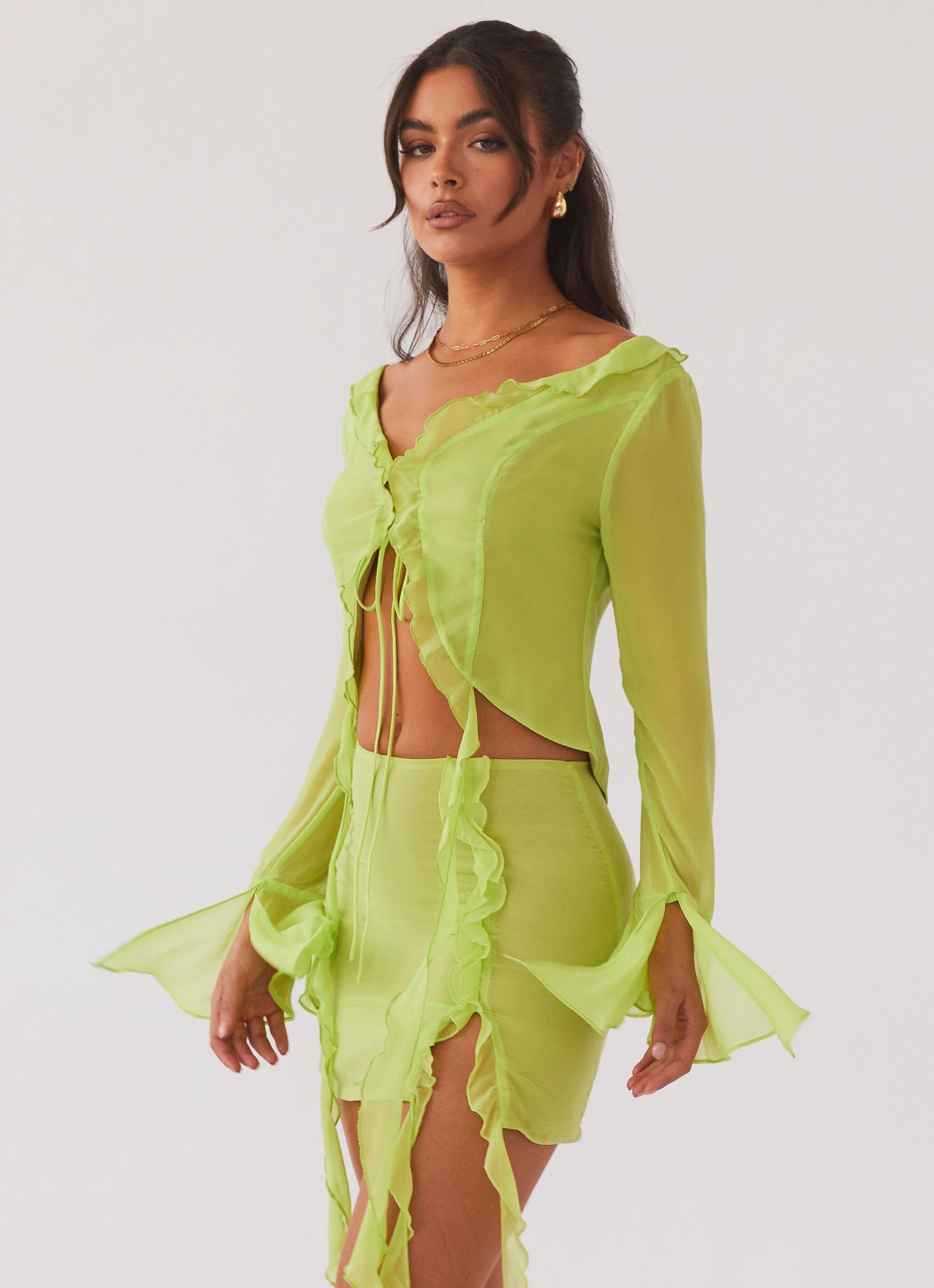 My Favourite Part Blouse - Fern Waterproof Material