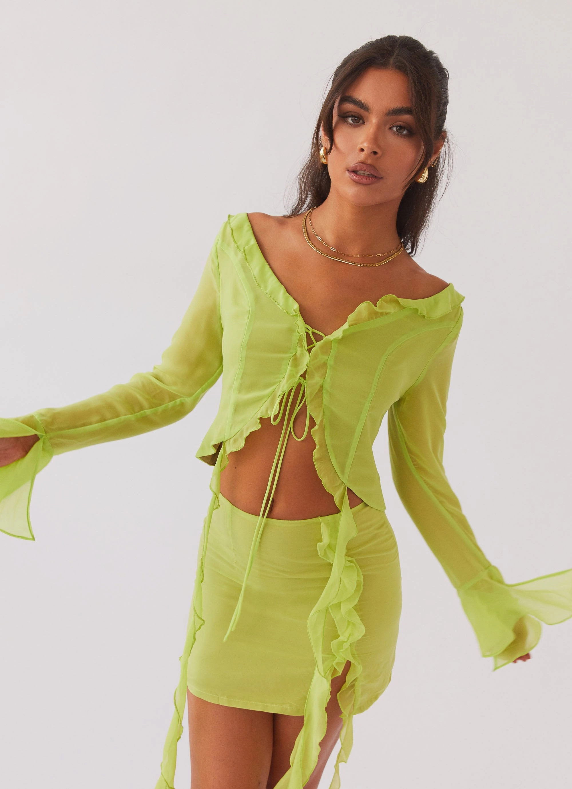 My Favourite Part Blouse - Fern Weekend Ready Look