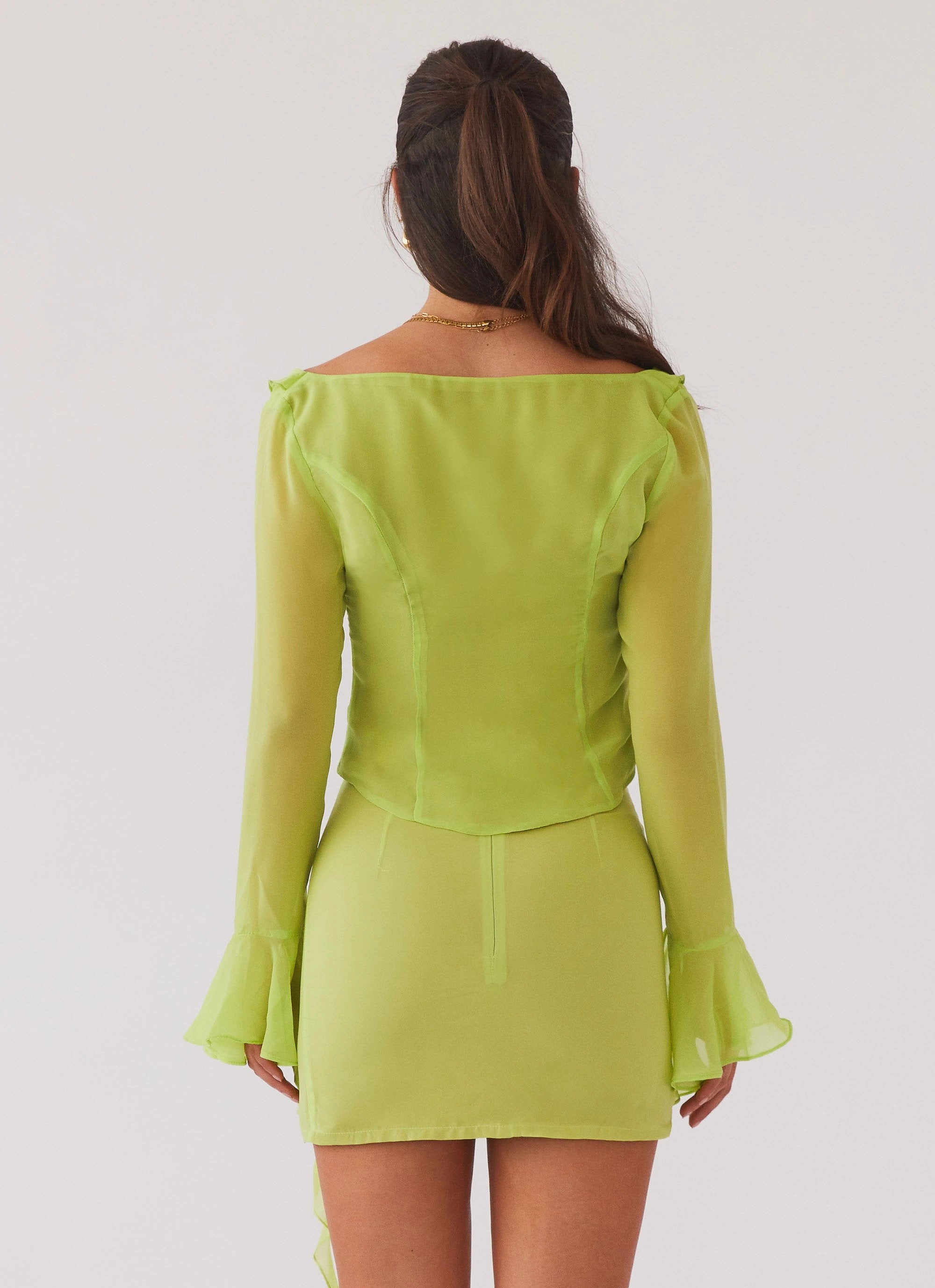 My Favourite Part Blouse - Fern wrinkle free Office Wear