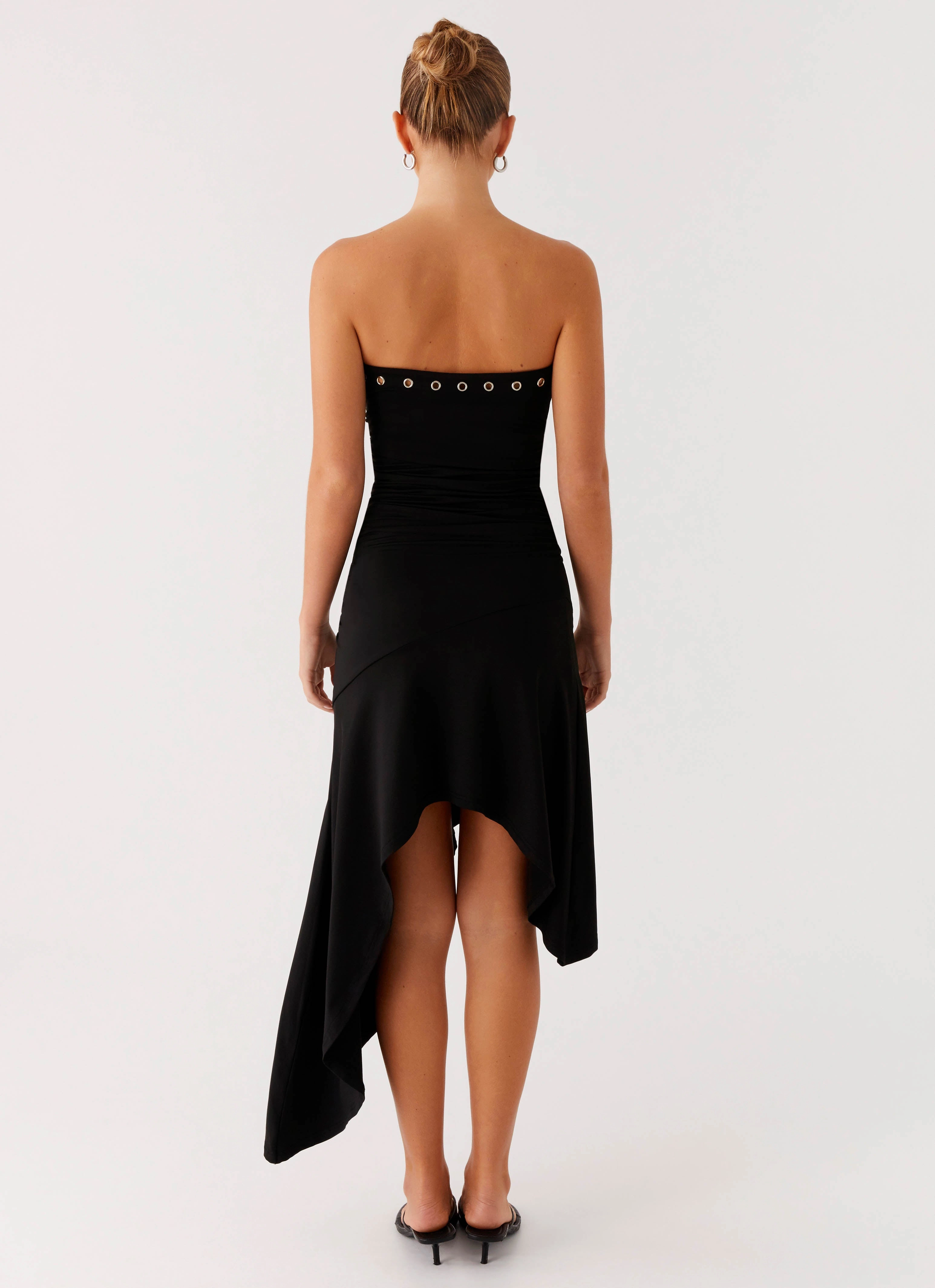 Gentle Glow Unapologetic Midi Dress - Black