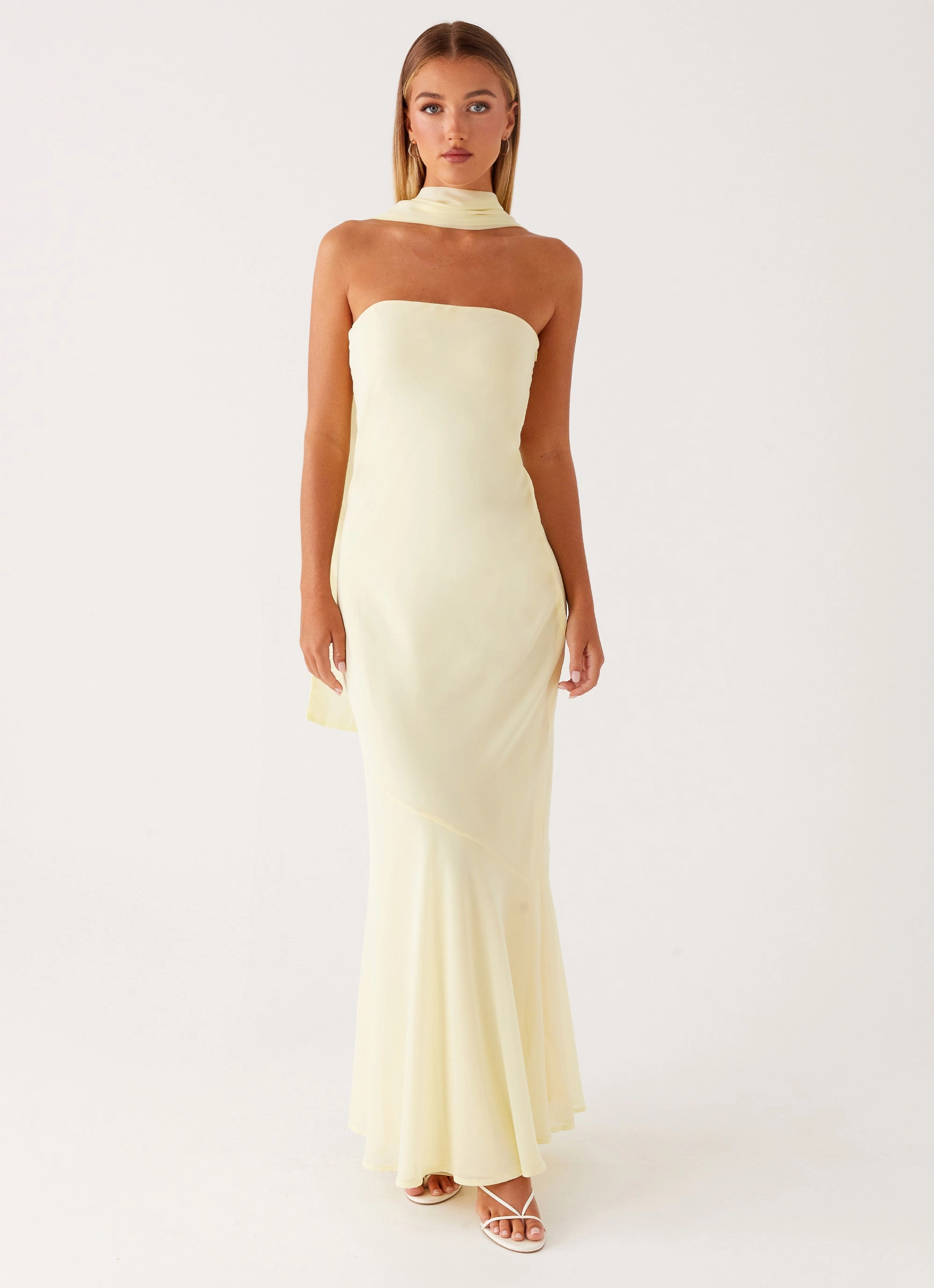 Light Layers Timeless Piece Under The Pagoda Maxi Dress - Yellow
