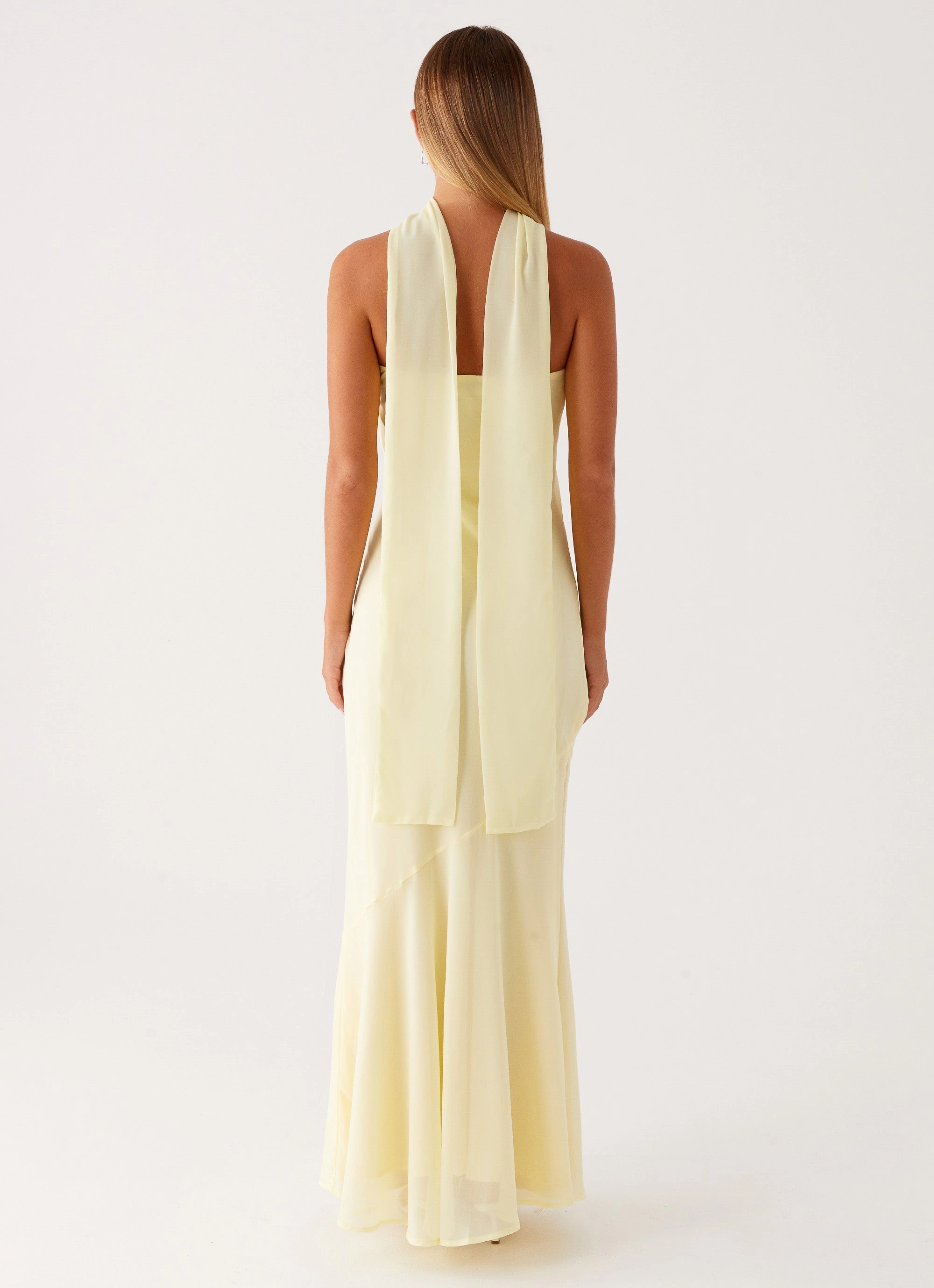 Timeless Trend Under The Pagoda Maxi Dress - Yellow