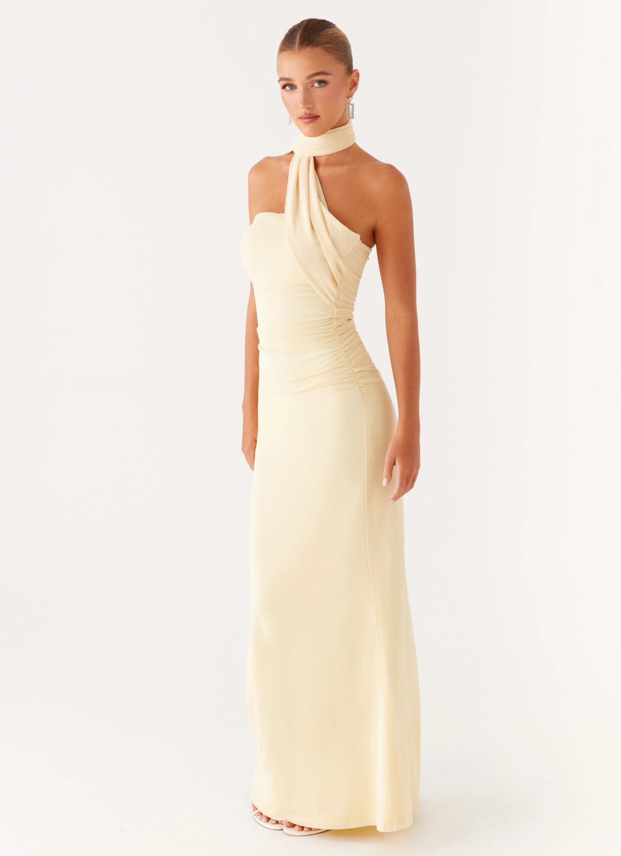 Songbird Maxi Dress - Yellow Bless Touch Street Mode