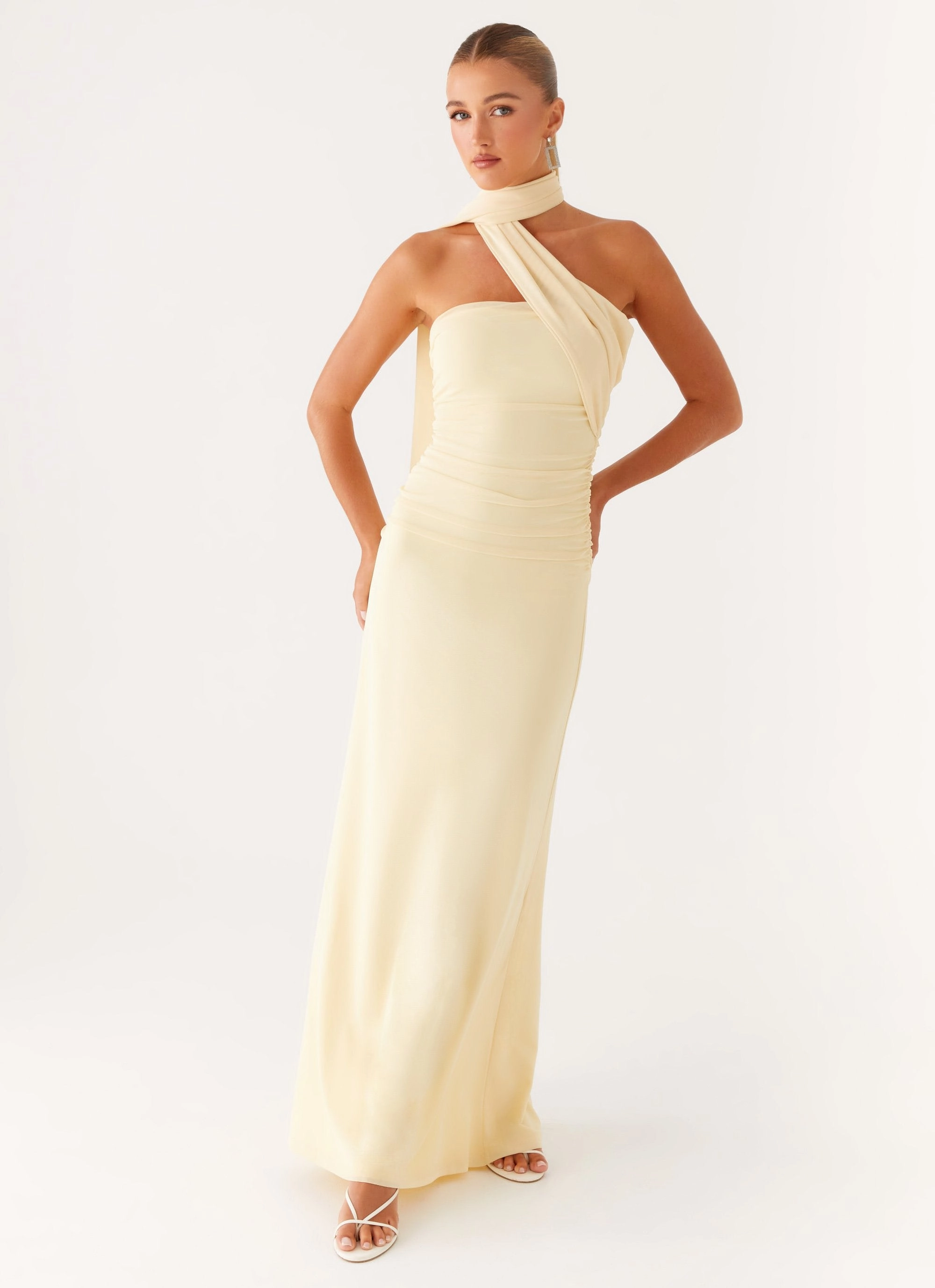 Songbird Maxi Dress - Yellow Sophisticated Cut