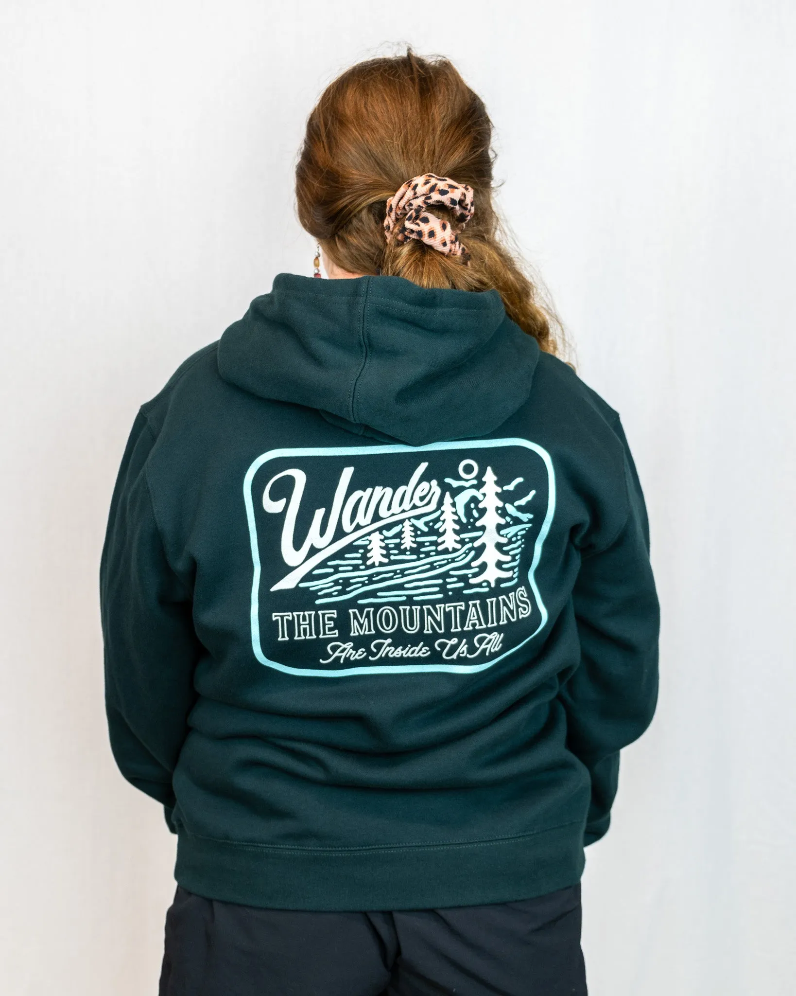 Unisex Inside Us All Hoodie - Pine