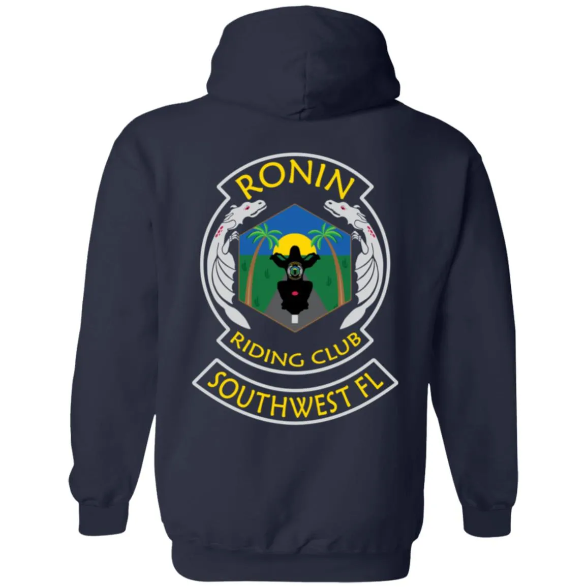 Unisex ZIPPER Hoodie (Double Sided)