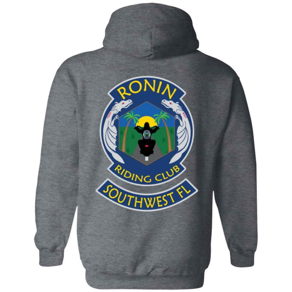 Unisex ZIPPER Hoodie (Double Sided)