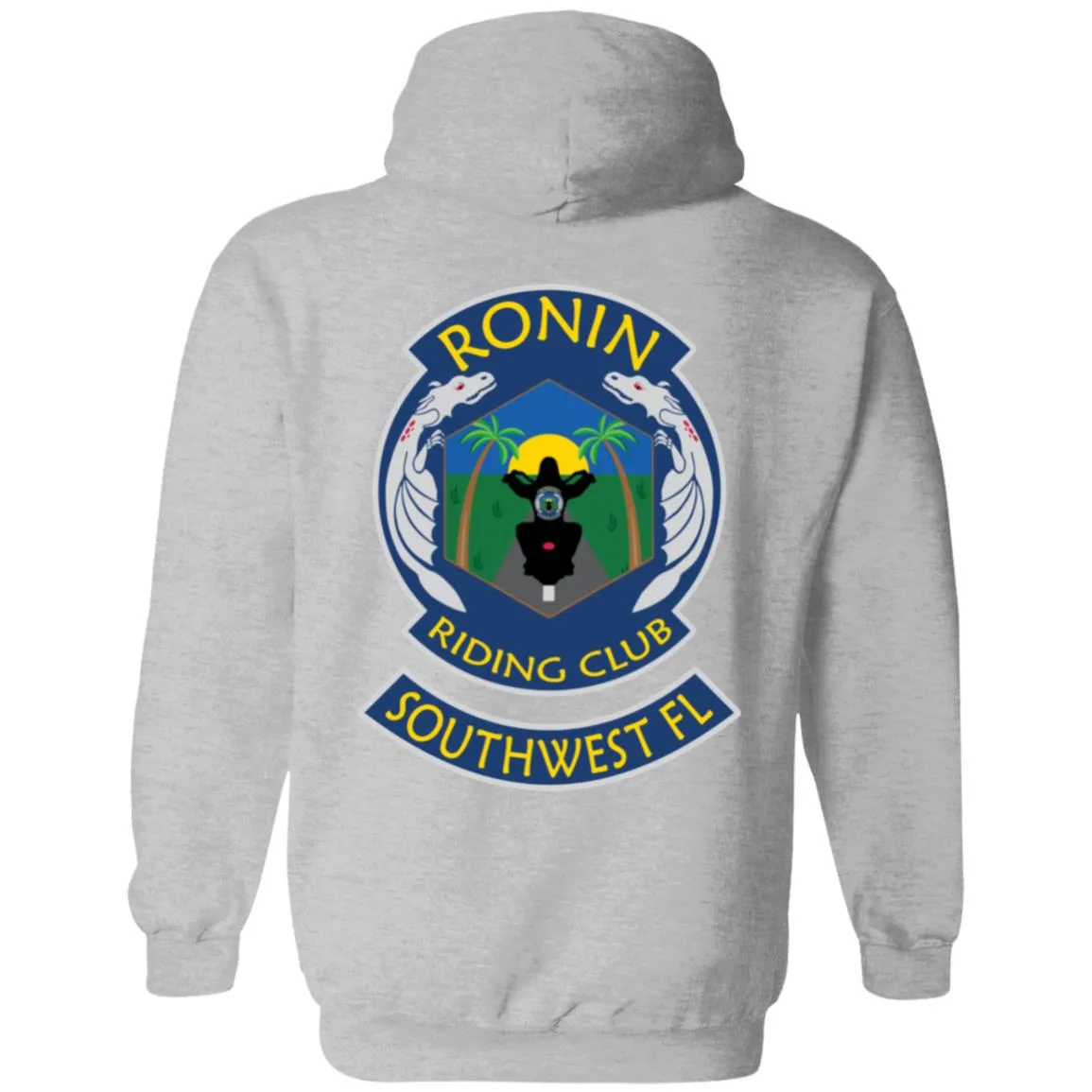 Unisex ZIPPER Hoodie (Double Sided)