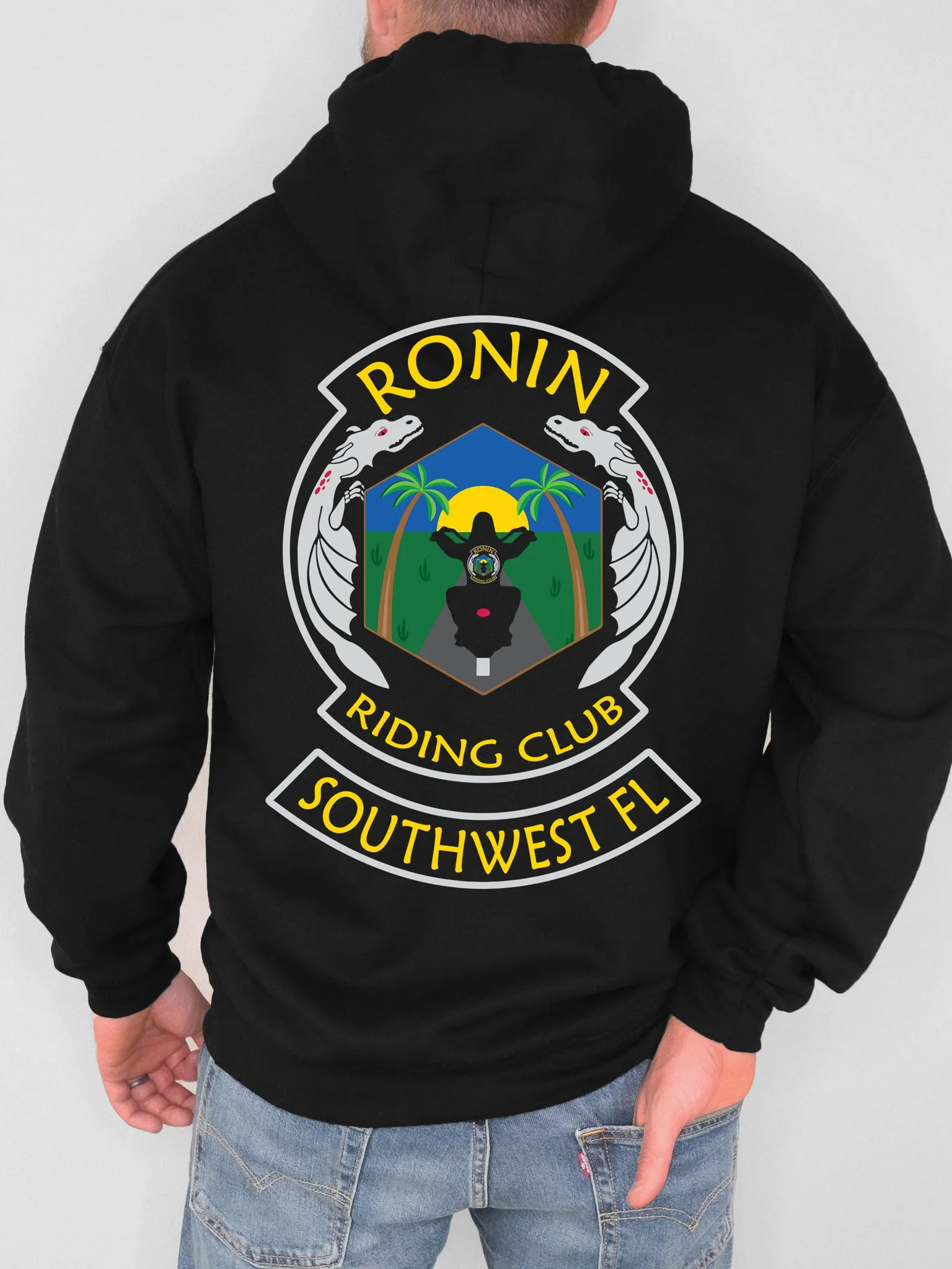 Unisex ZIPPER Hoodie (Double Sided)