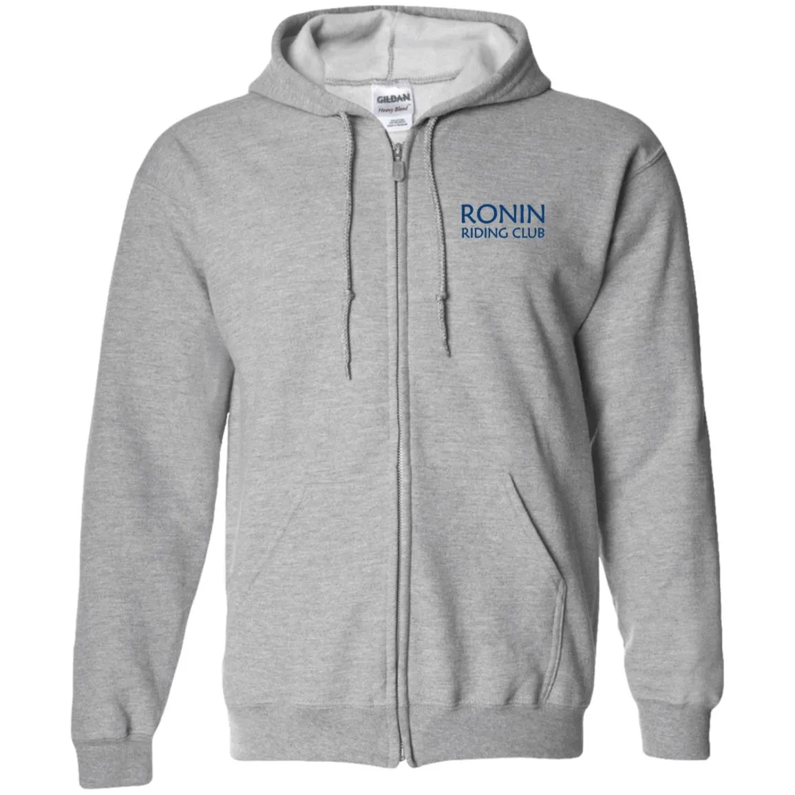 Unisex ZIPPER Hoodie (Double Sided)