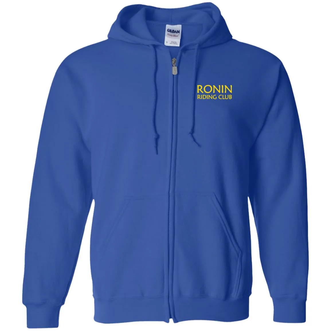 Unisex ZIPPER Hoodie (Double Sided)