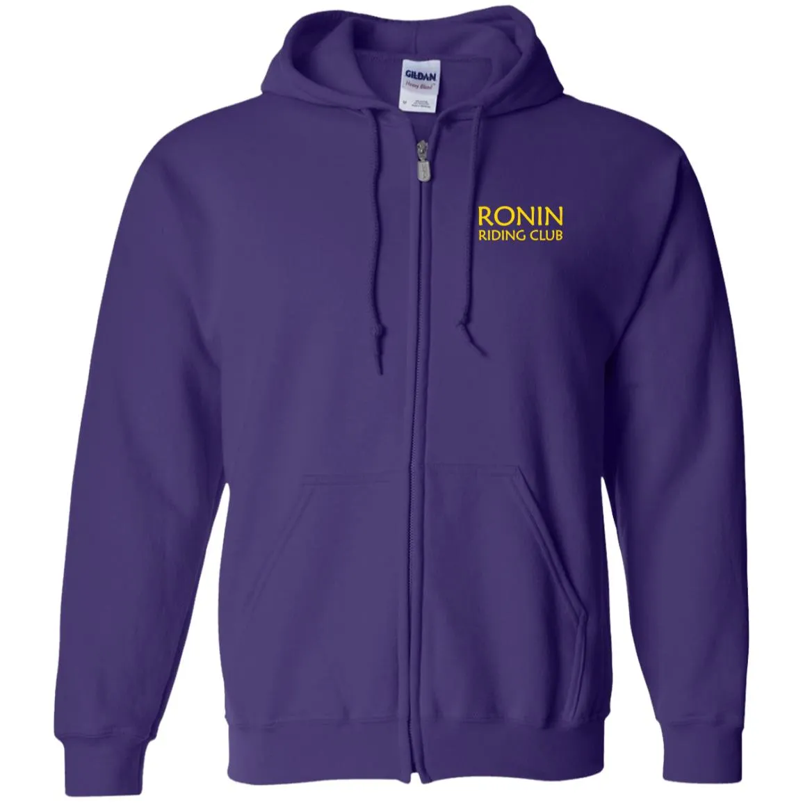 Unisex ZIPPER Hoodie (Double Sided)