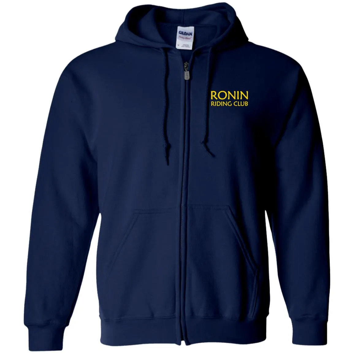 Unisex ZIPPER Hoodie (Double Sided)