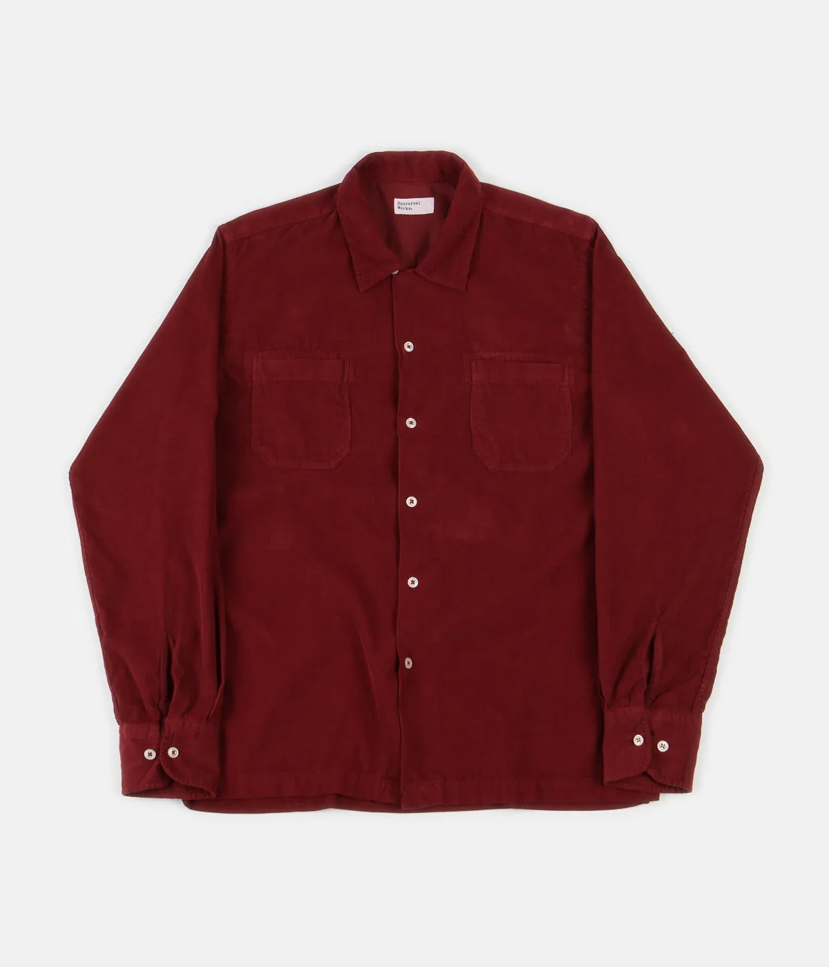 Universal Works Garage Shirt II - Claret