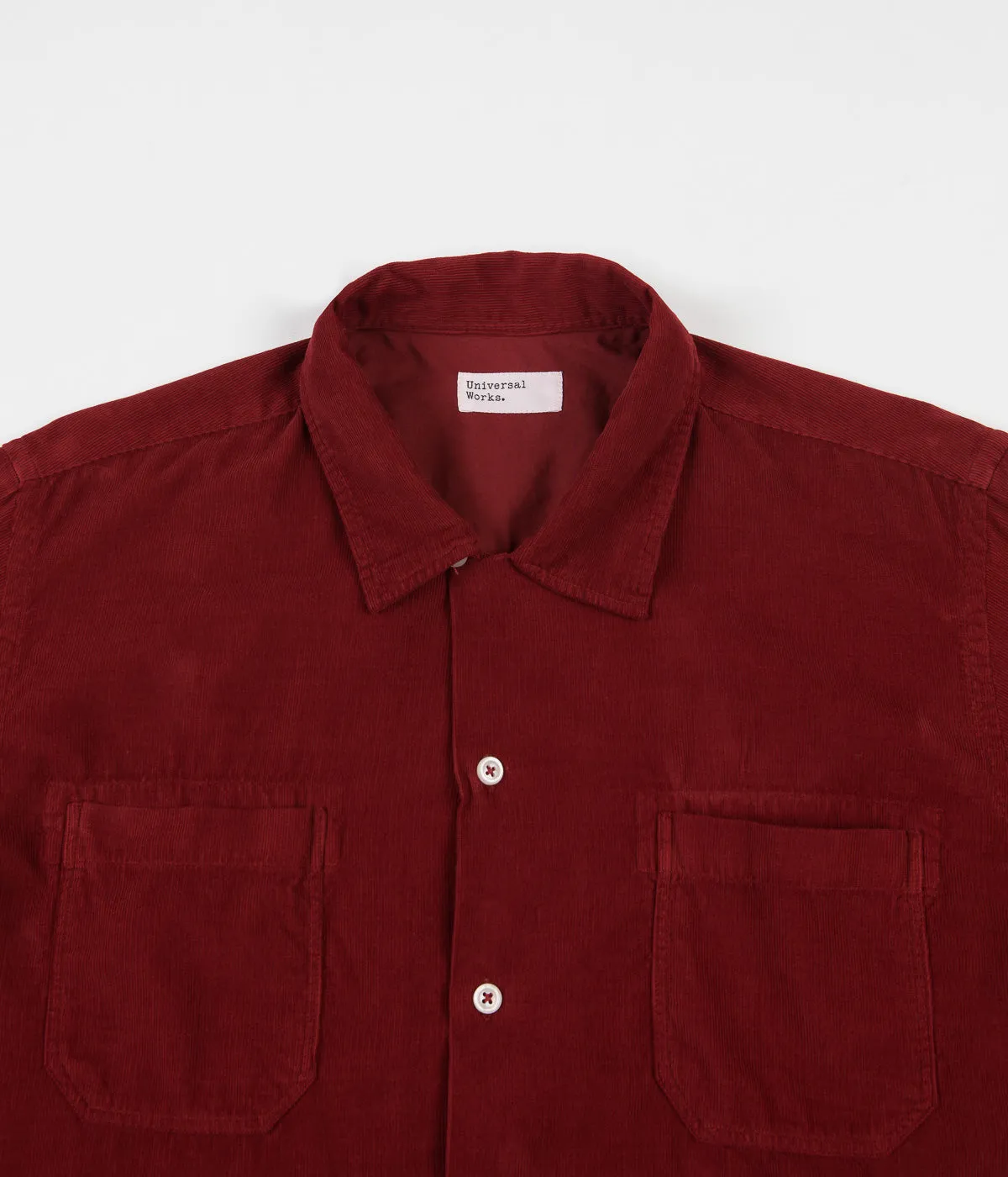 Universal Works Garage Shirt II - Claret