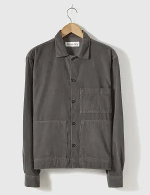Universal Works Uniform Cord Shirt - Slate Grey