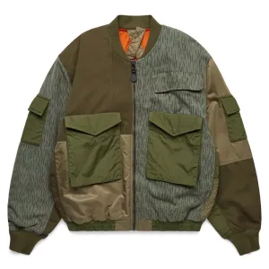 UPCYCLED WEP MA1 FLIGHT JACKET