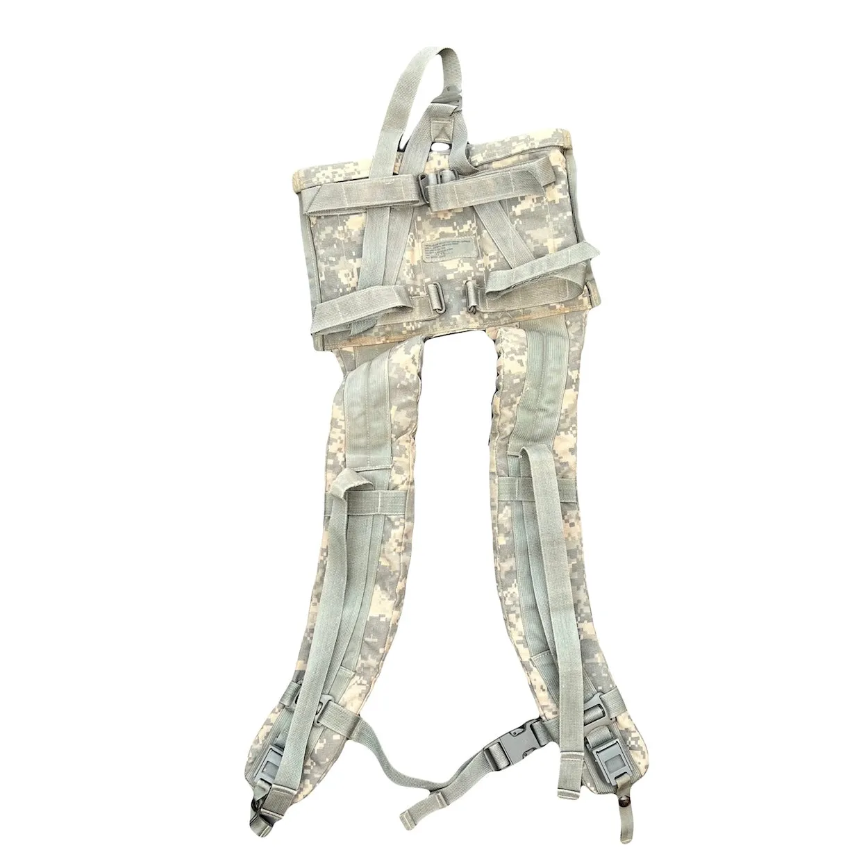 US Military MOLLE Shoulder Straps ACU Pattern