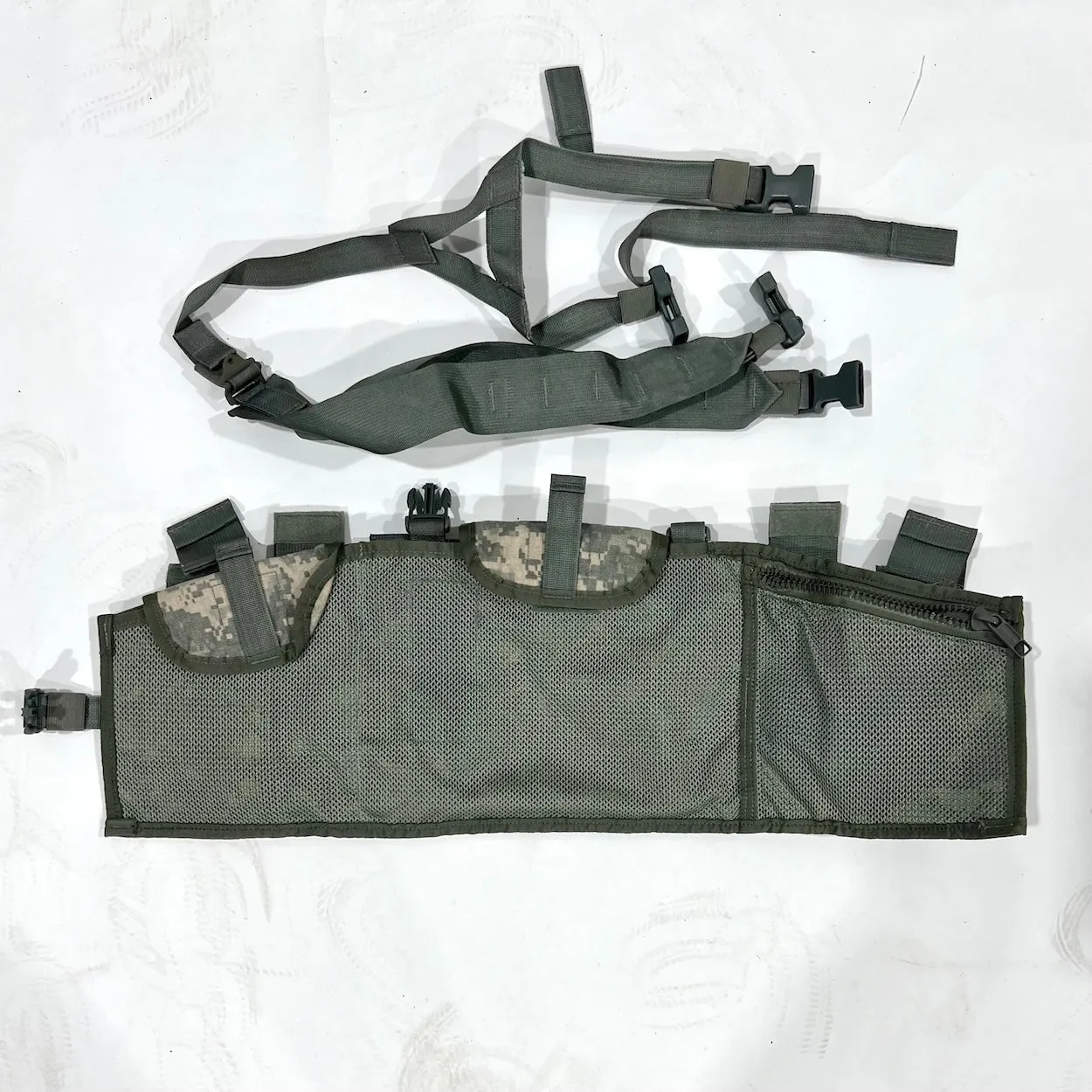 US Military Tactical Assault Panel System ACU With Harness