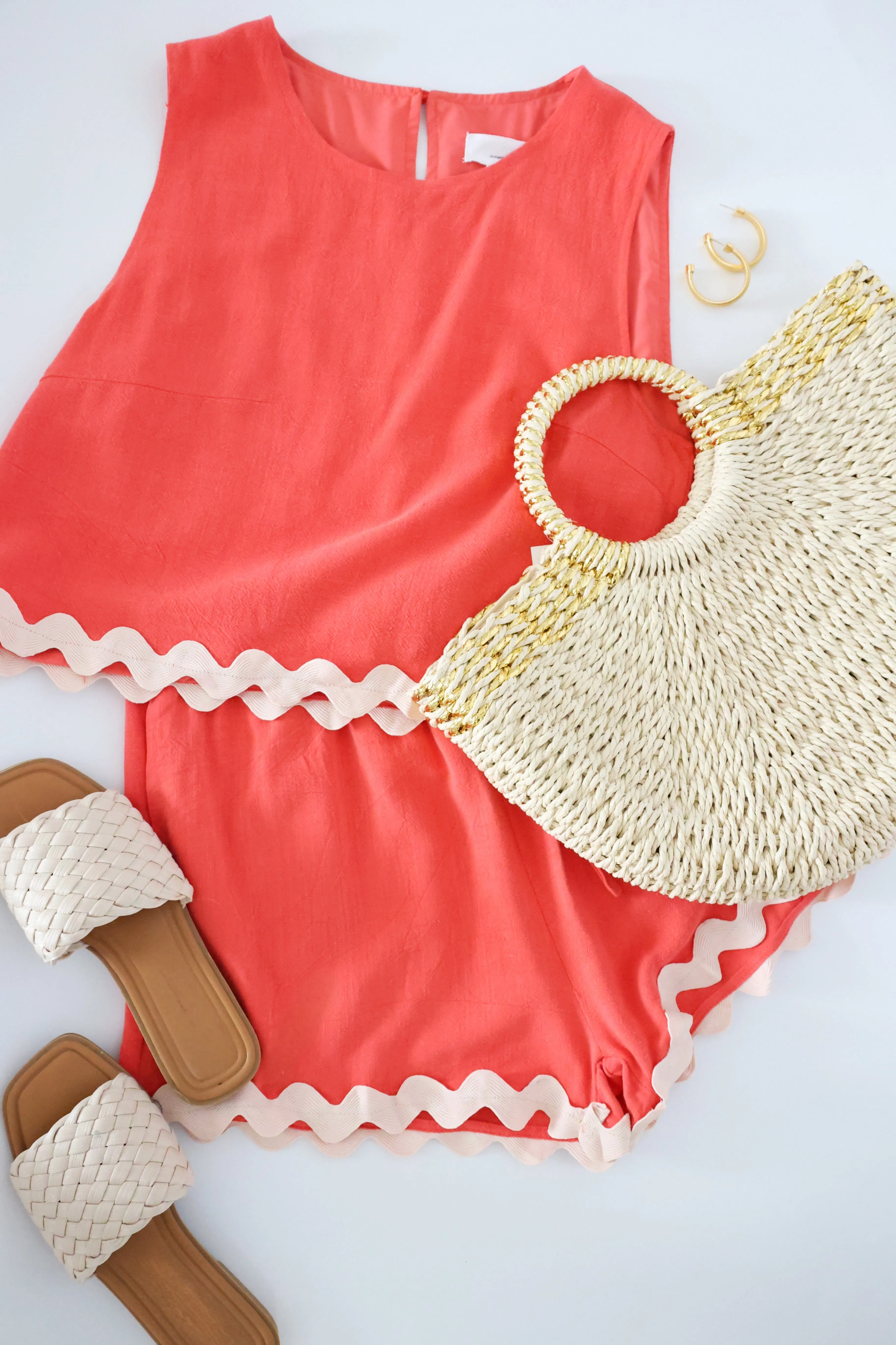 Caroline Set (FINAL SALE) Earthy Tone Colorways Reverseble Design