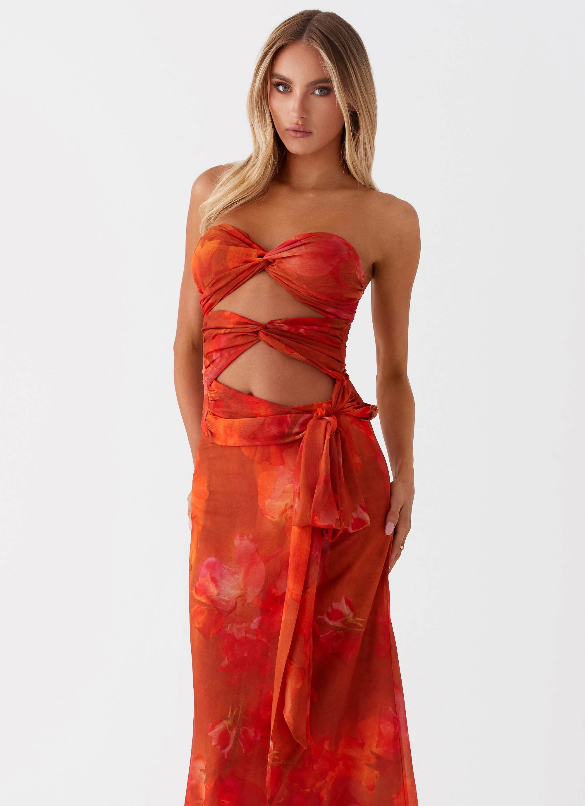 Sunlight Cascade Top - Amber NonRestrictiveCollar