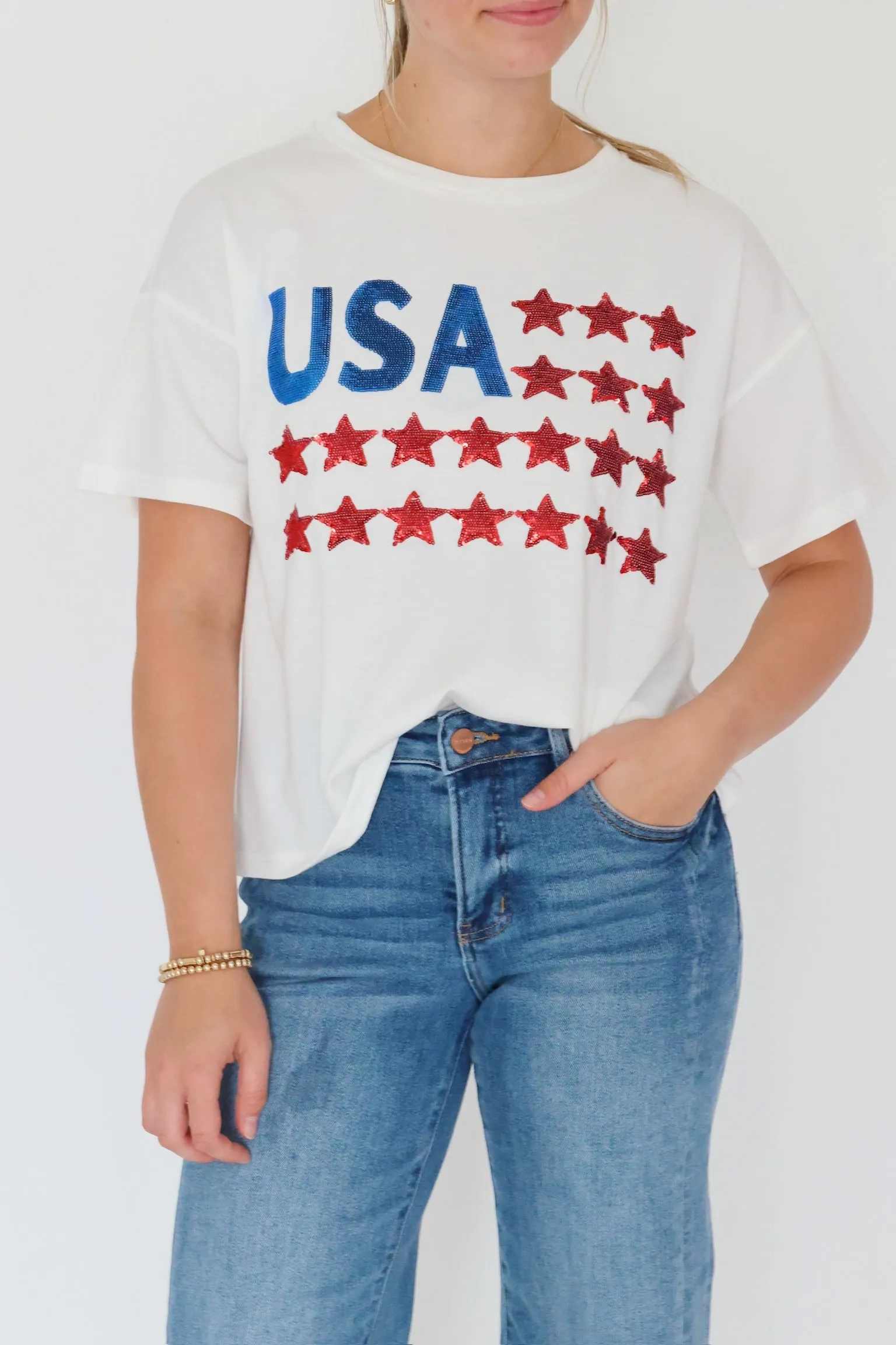 MultiPanelDesign Star Spangled Tee(FINAL SALE)