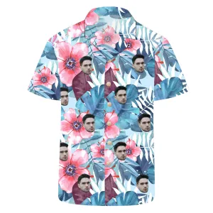 Vacation Hawaiian Shirt Marine Floral Personalized Custom