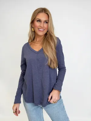 Vail Long Sleeve Tee Comfortable Cotton