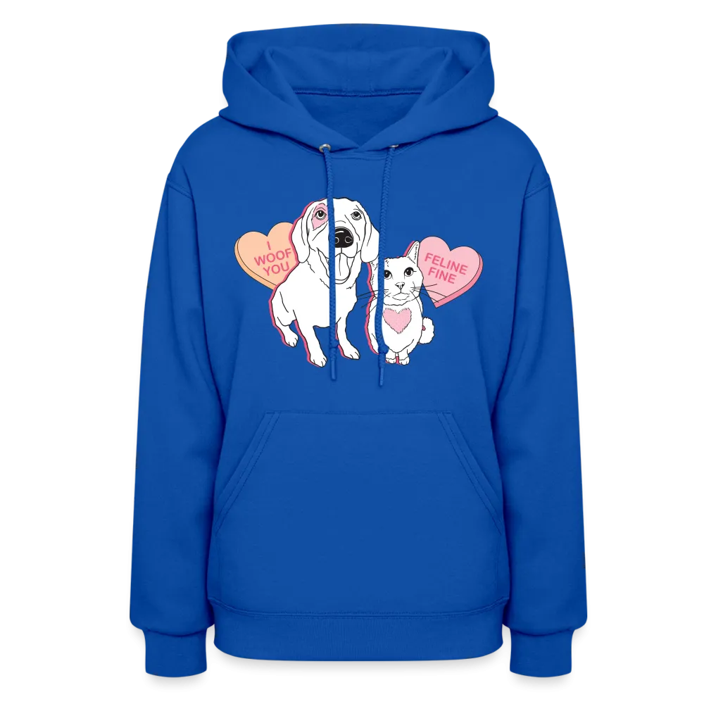 Valentine Hearts Contoured Hoodie