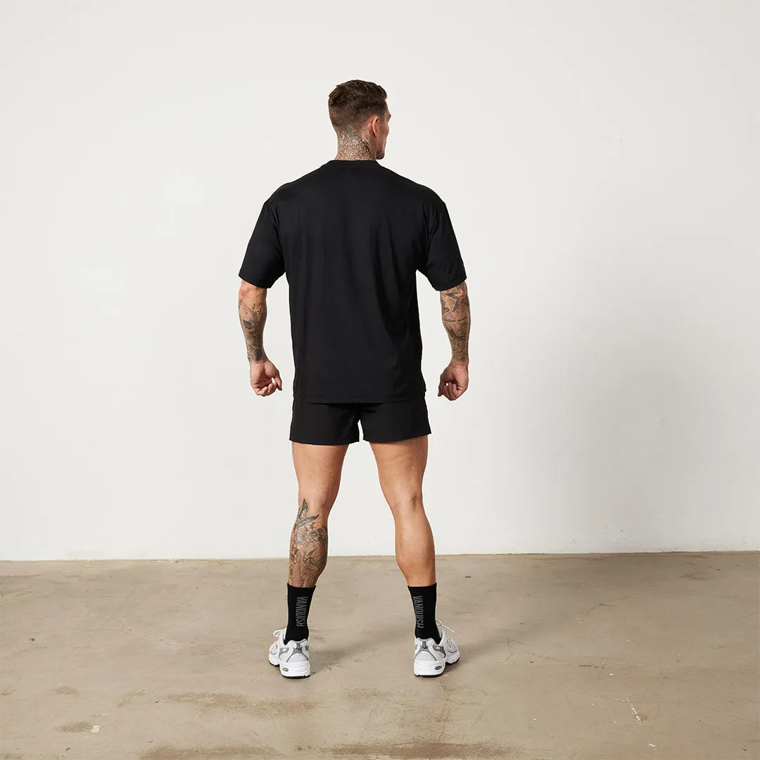 Vanquish Utility Black Oversized T Shirt