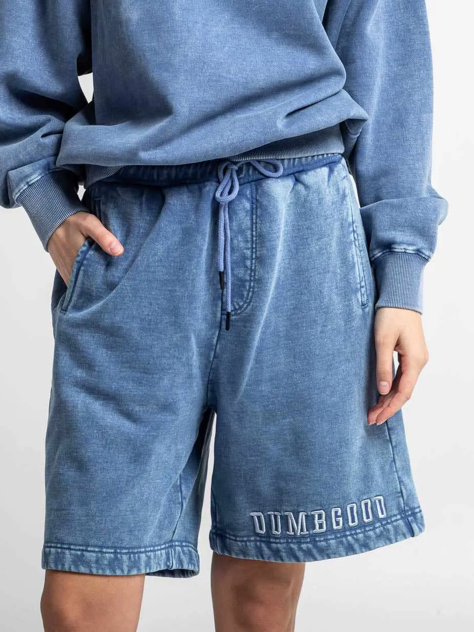 Varsity Blue Sweat Shorts