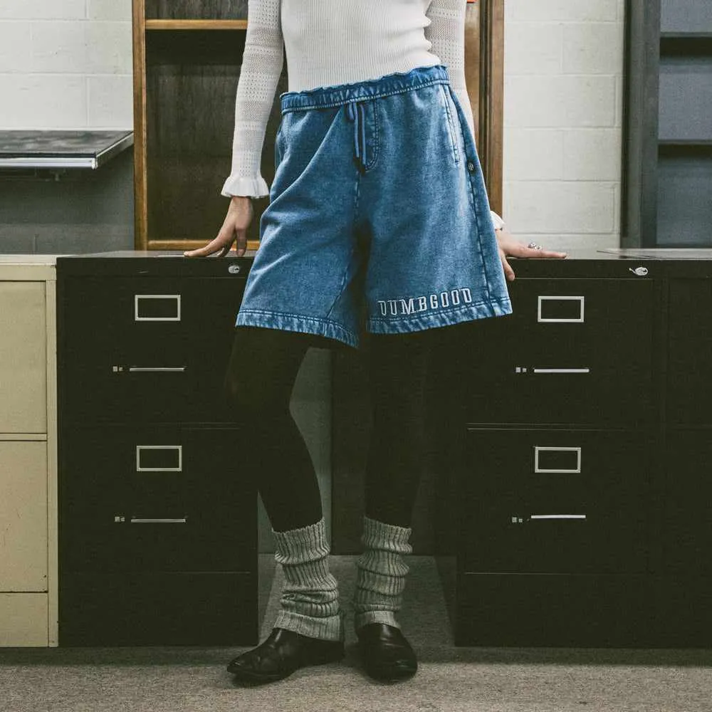 Varsity Blue Sweat Shorts