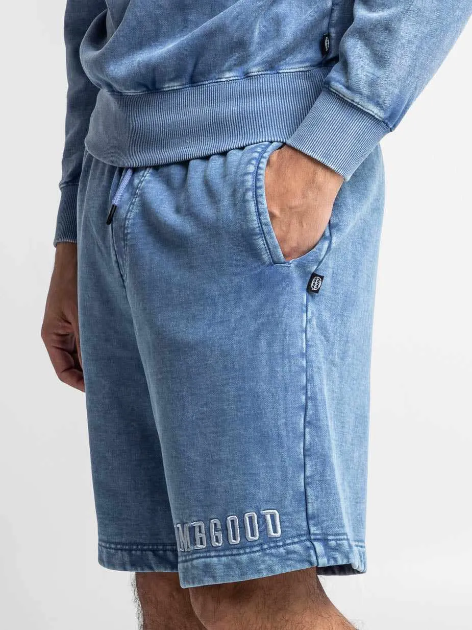 Varsity Blue Sweat Shorts