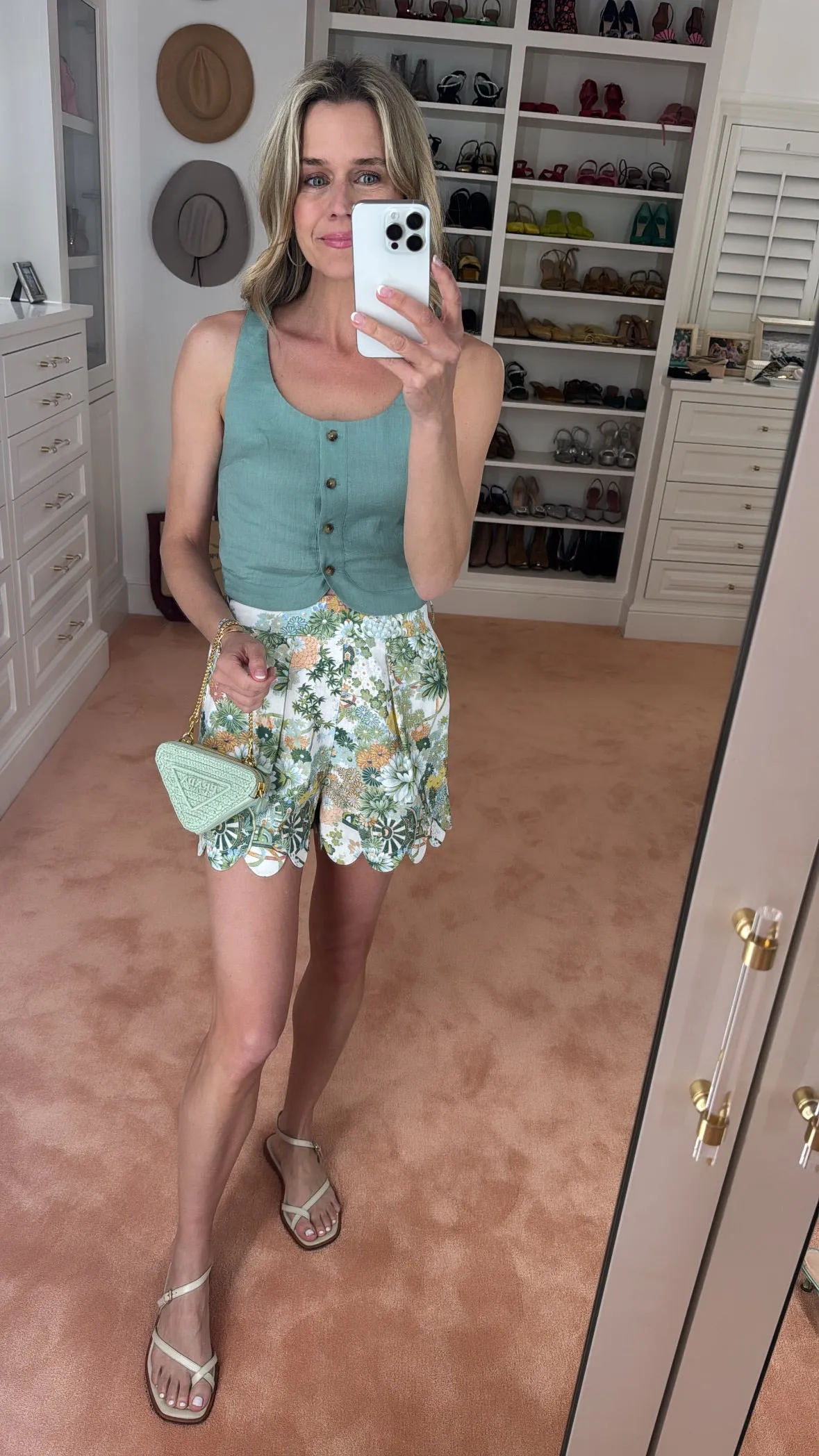 Lightweight Flexible Comfort Wear MASON'S DAUGHTER | Andrea Top, Sage Green