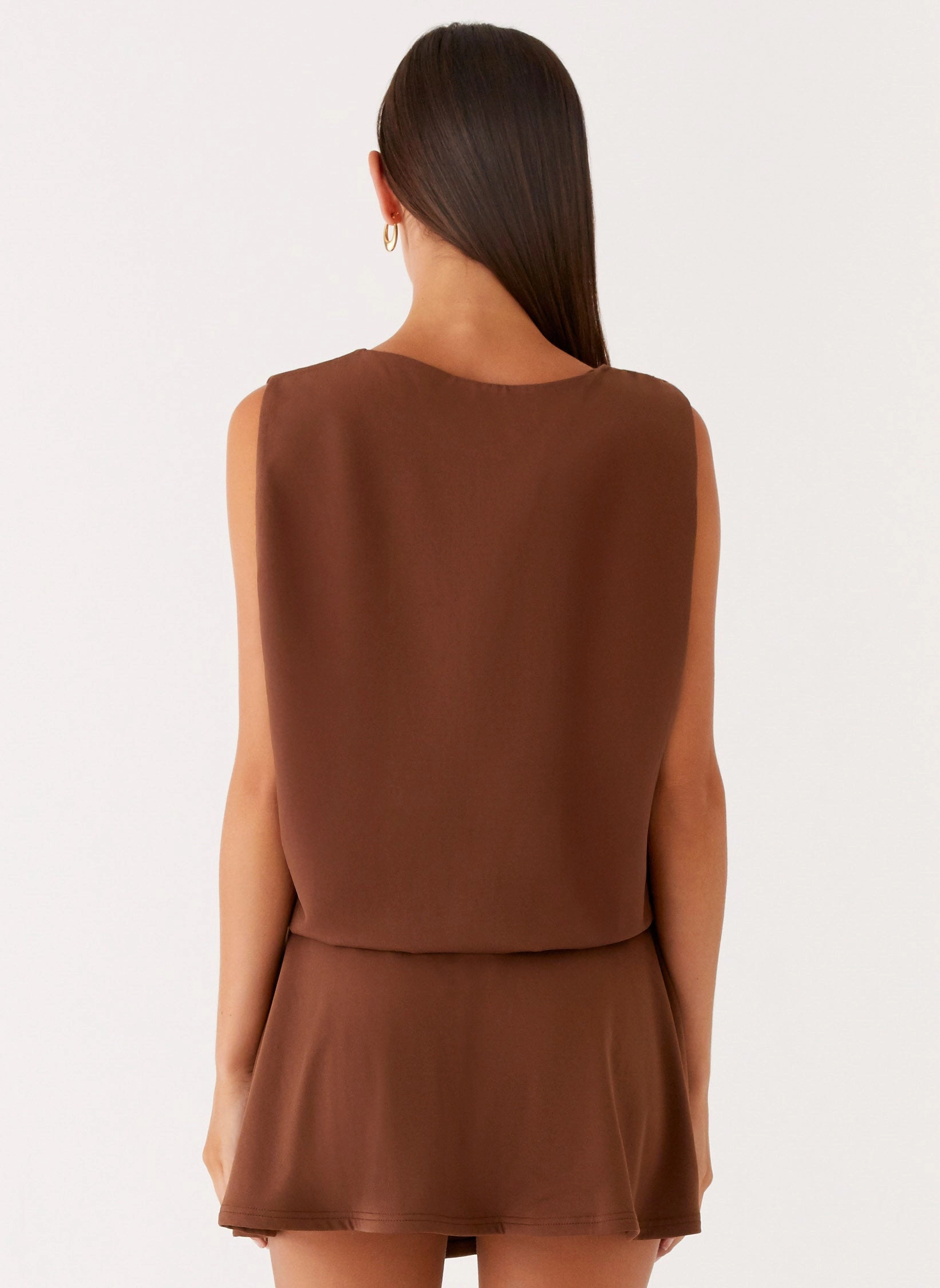 Ala Mini Dress - Chocolate Chic Vibe Active Moments