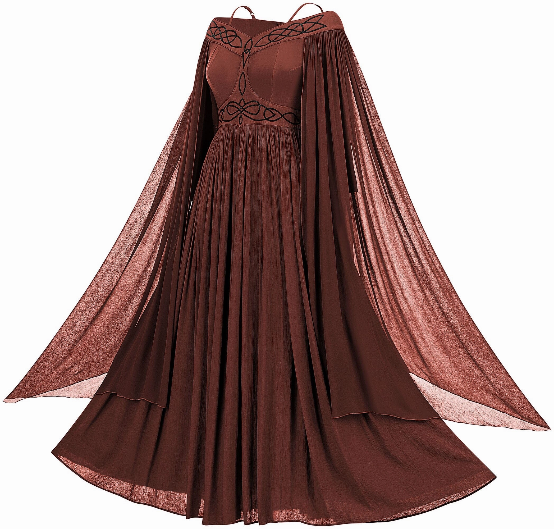 Formal Look Vibrant Light Galadriel Maxi Limited Edition Harvest Auburn