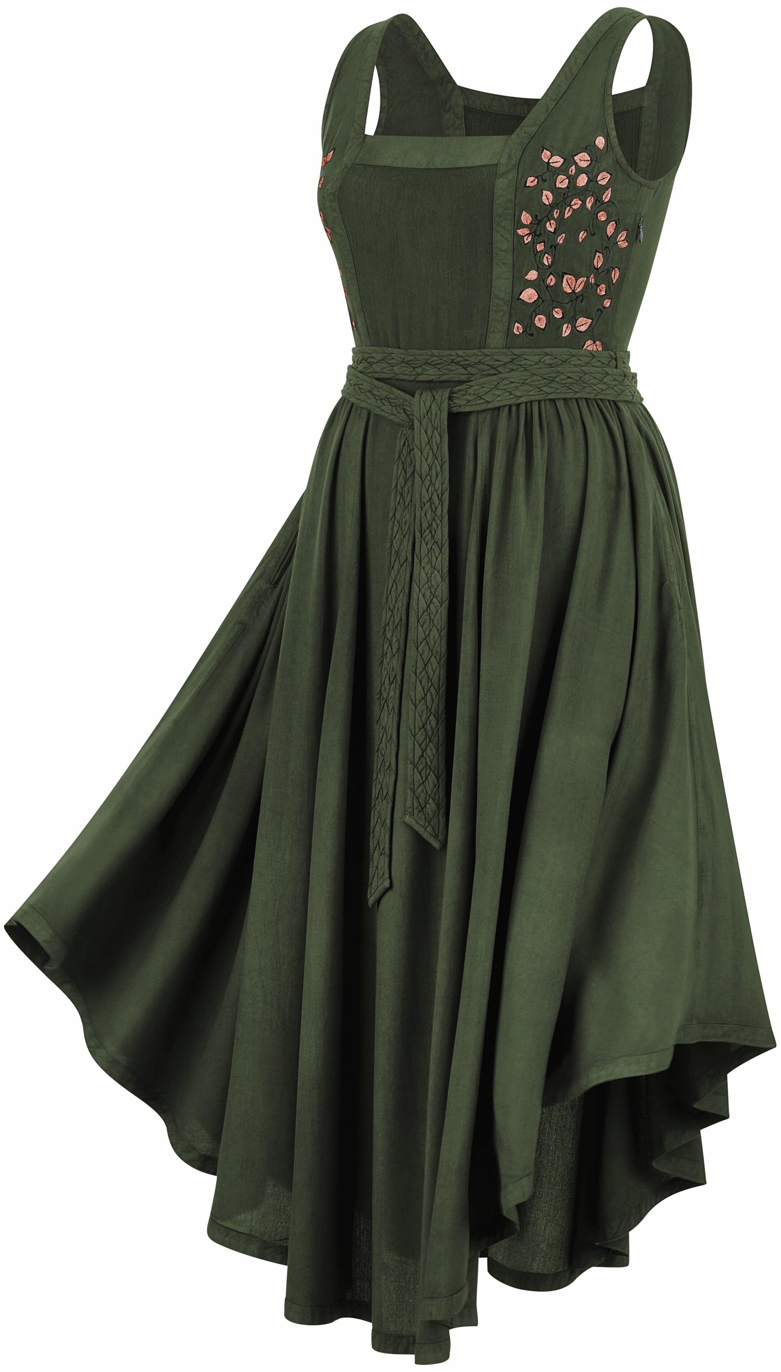 Free Shape Belle Maxi Overdress Limited Edition Moss Green