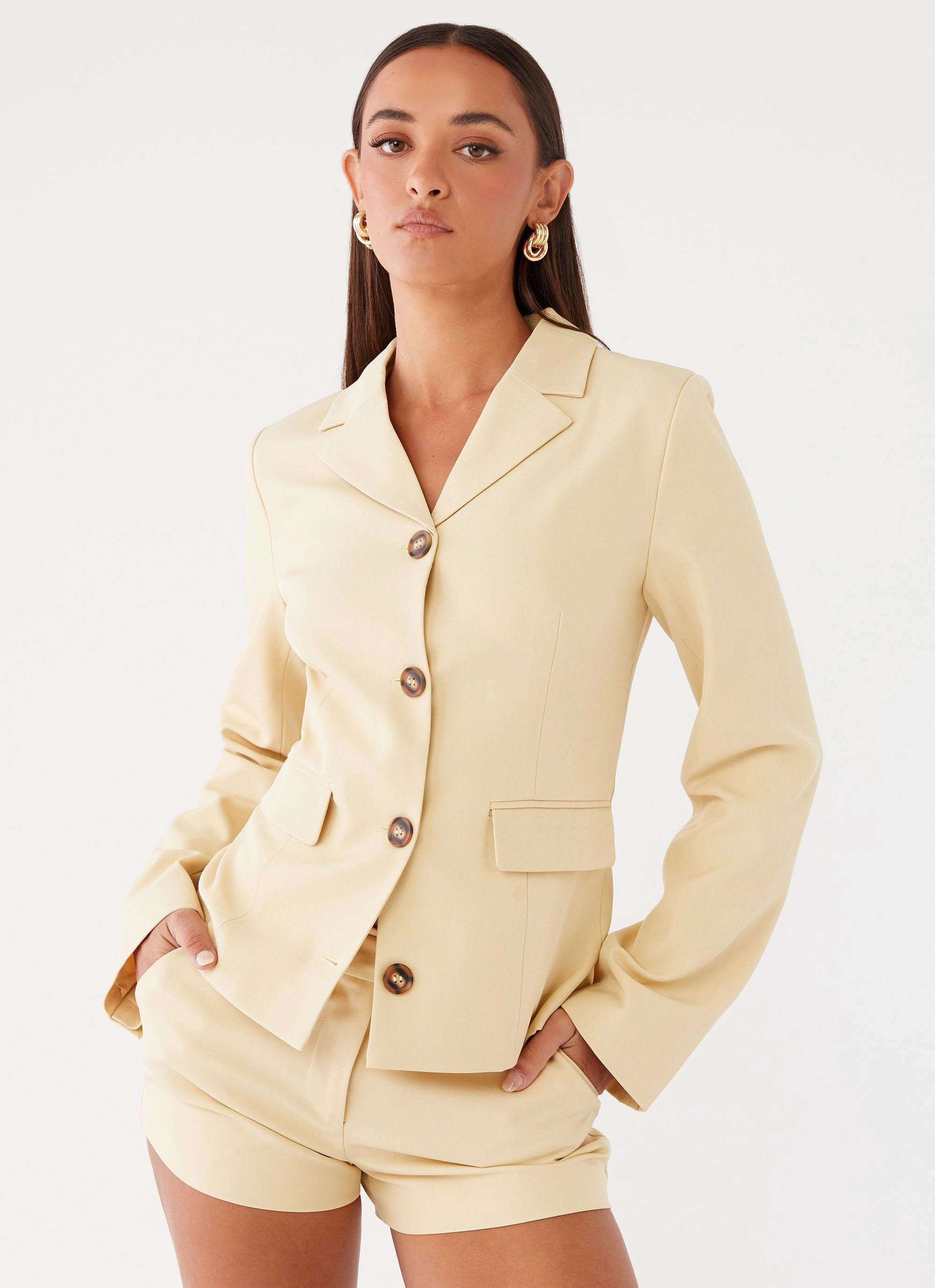 Mercury Fitted Jacket - Butter Noise Free Zipper Erasable Stains Treatment