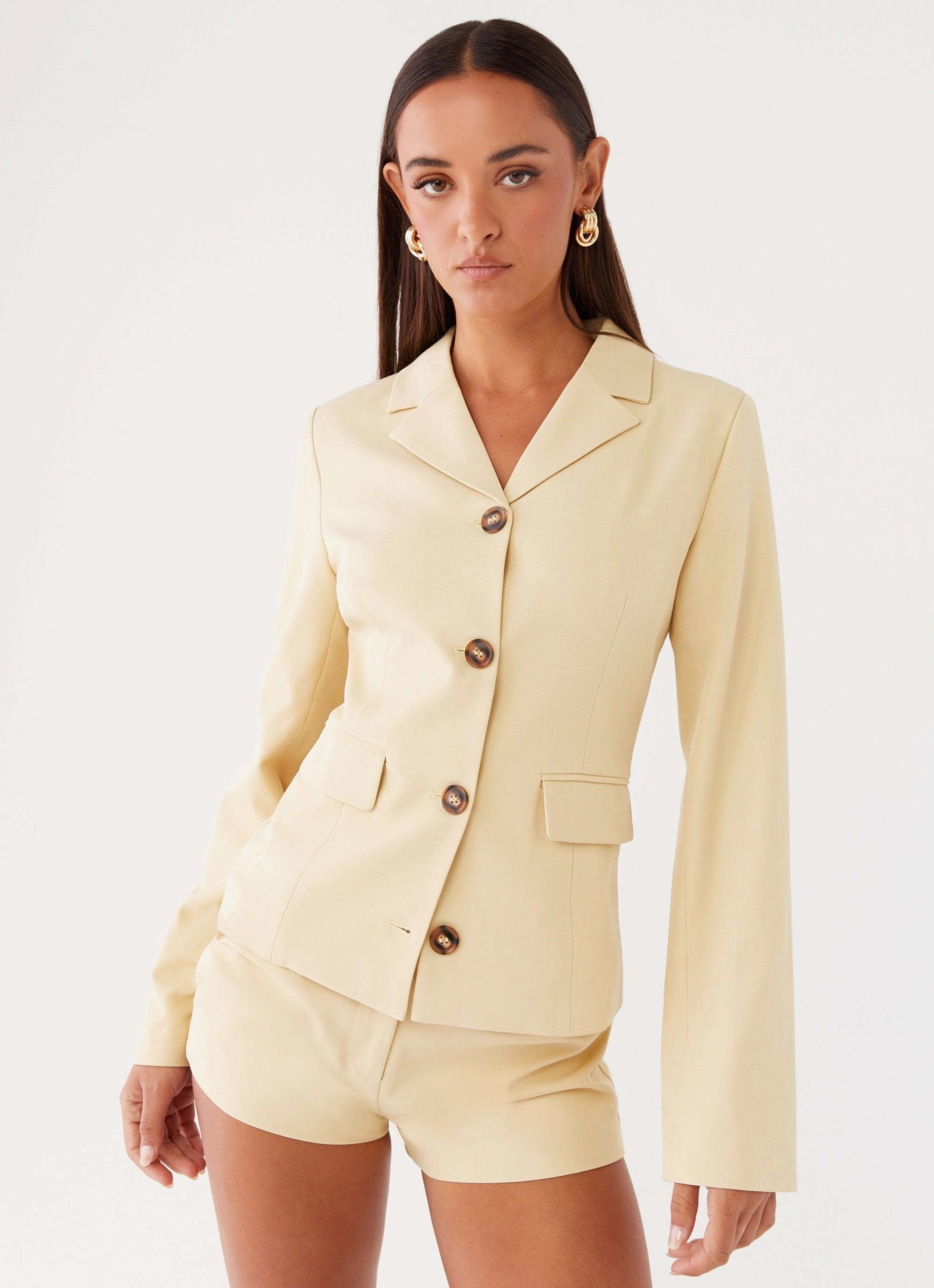 Mercury Fitted Jacket - Butter Cold Days