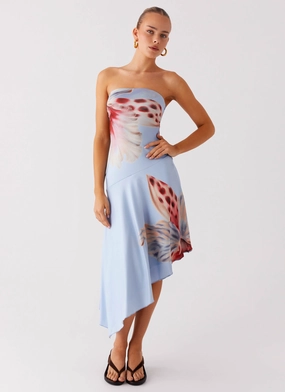 Modern Finish Juliana Midi Dress - Deep Sea Bloom