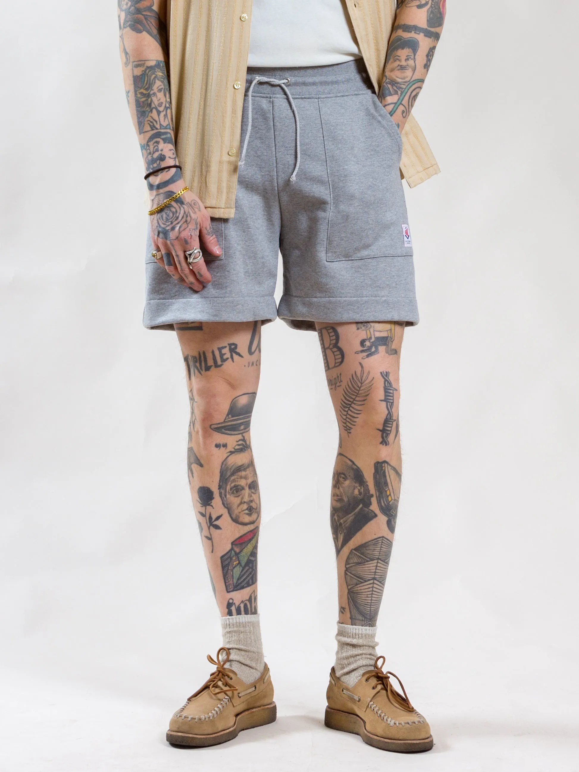 Victory, VE Skyler Sweatshorts 400, Grey Melange