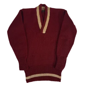Vintage 1930s Champion "Shawl V Neck" Sweater